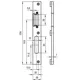 Contraplaca ptr. PVC stanga