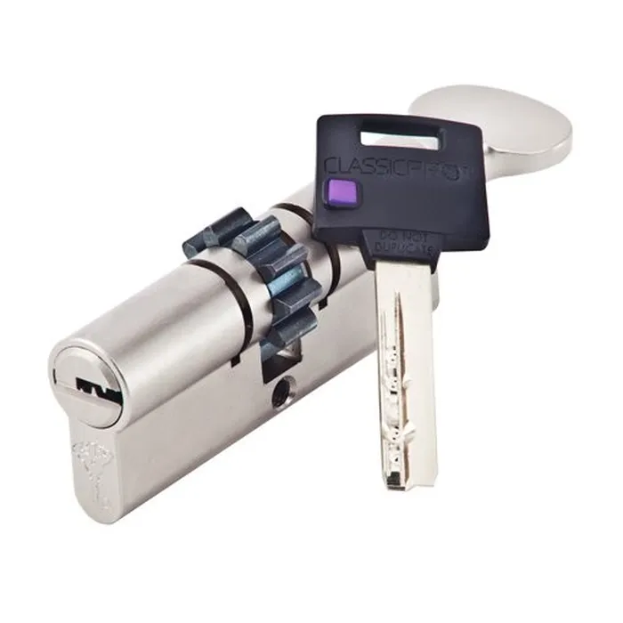 Cilindru Mul-T-Lock Clasic Pro cu roata dintata si Buton