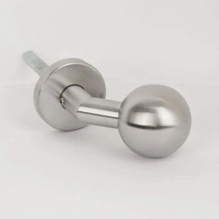 Buton fix inclinat cu bocheta rotunda
