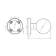 Set buton fix drept si maner , bocheta rotunda