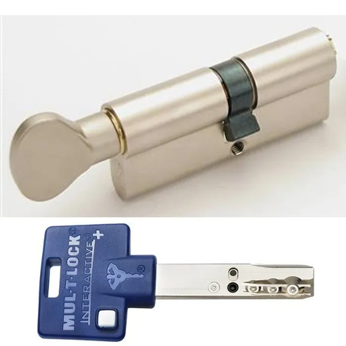Cilindru cu buton Mul-T-Lock Interactiv Plus